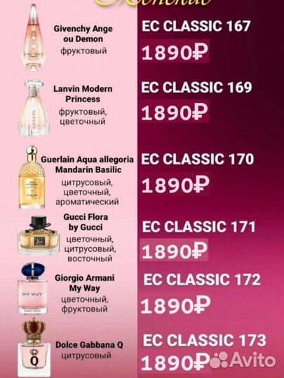 Духи Enjoi Гринвей