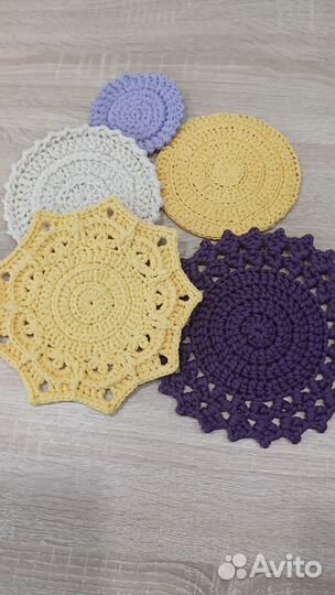 Сервировочные салфетки крючком