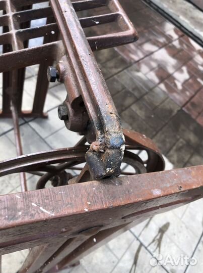 Чугунная станина. СССР