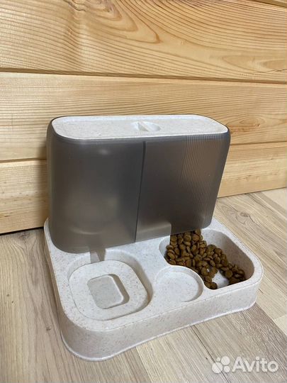 Кормушка автоматическая 2 в 1 с автопоилкой