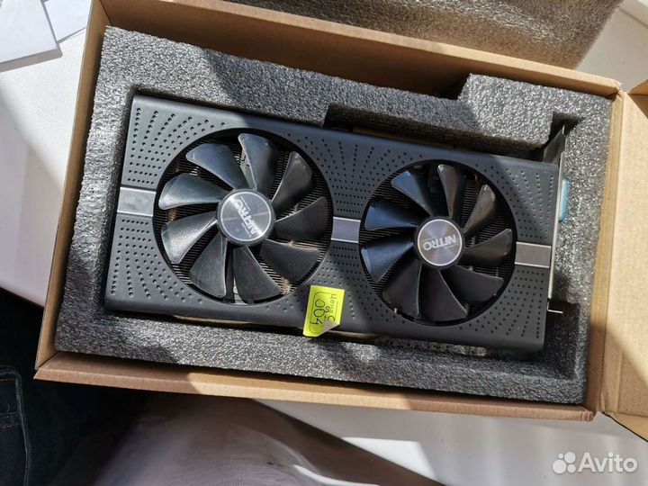 Видеокарта sapphire rx 580 nitro 4gb