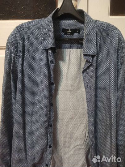 Мужская рубашка в клетку