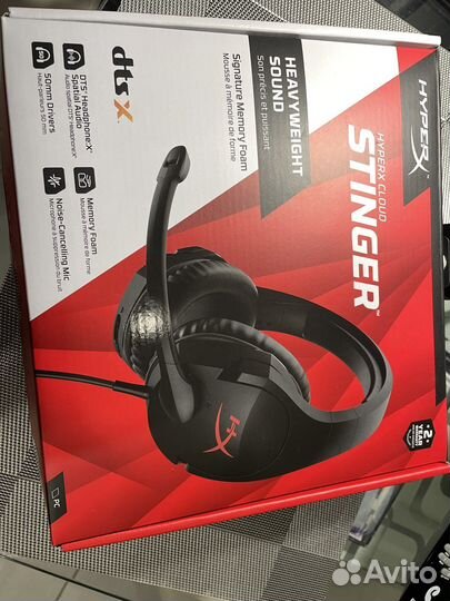 Игровая гарнитура Hyperx cloud stinger