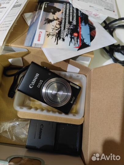 Компактный фотоаппарат canon ixus