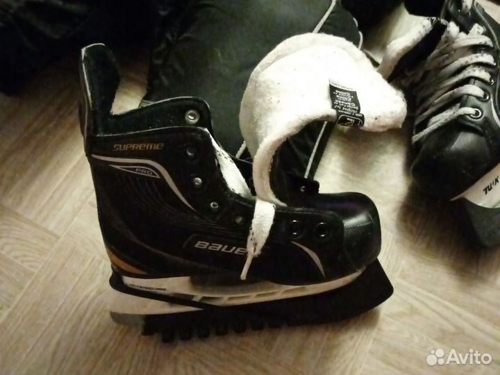 Коньки хоккейные детские