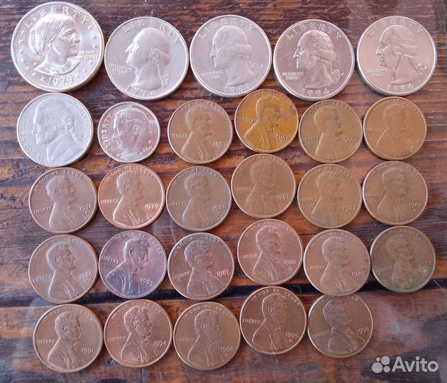 Набор монет США