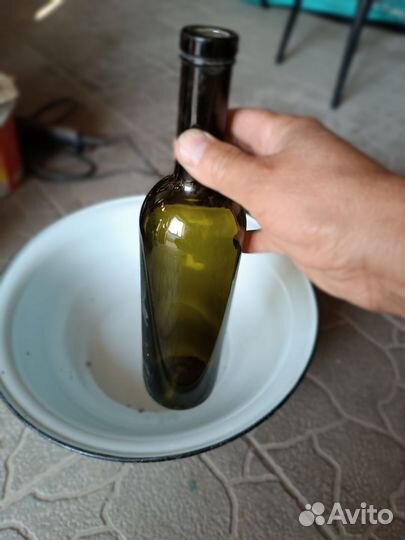 Винные бутылки чистые без наклеек 0,75л