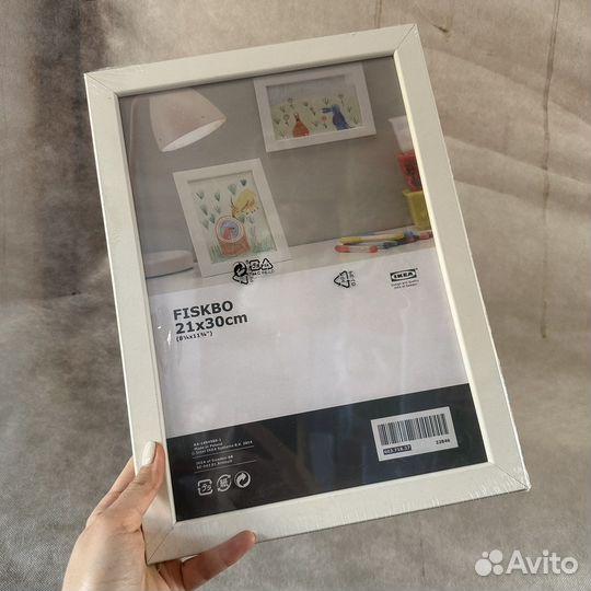 Рамка для фотографий IKEA икея Белая новая