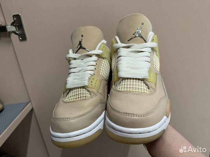 Кроссовки Air Jordan 4 Retro Shimmer Оригинал