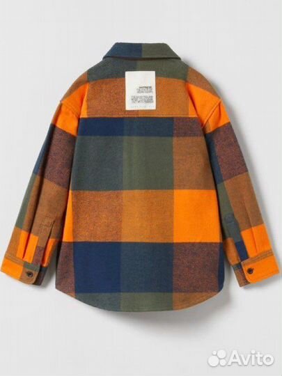 Новая рубашка-куртка для мальчика Zara 134
