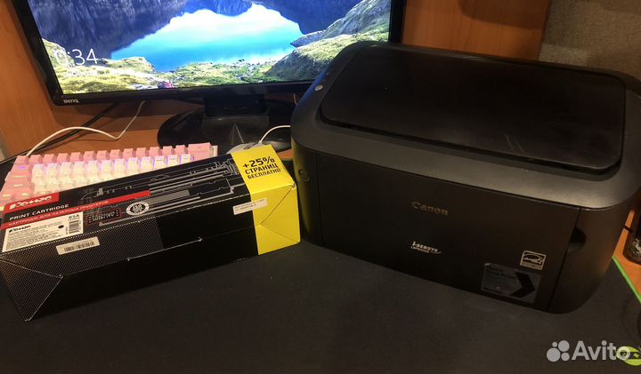 Принтер лазерный Canon