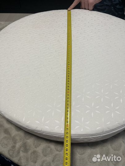 Матрас детский круглый и овальный