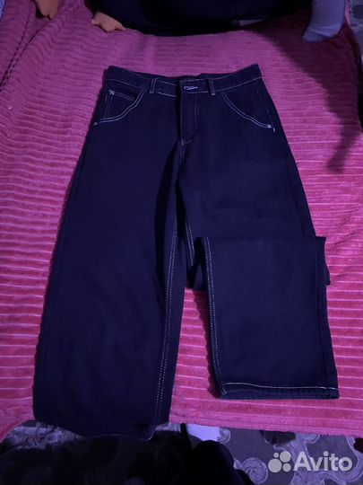 Джинсы широкие