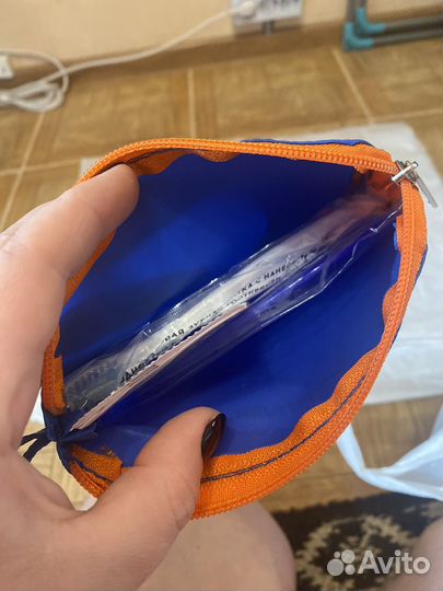 Набор тапки и косметичка