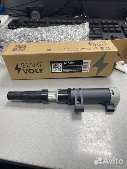 Катушка зажигания renault logan 16v