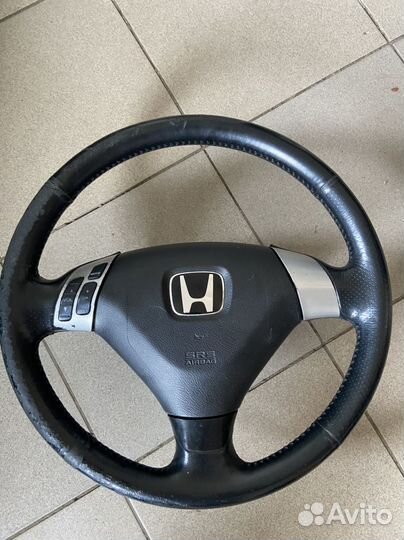 Руль с подушкой honda accord VII