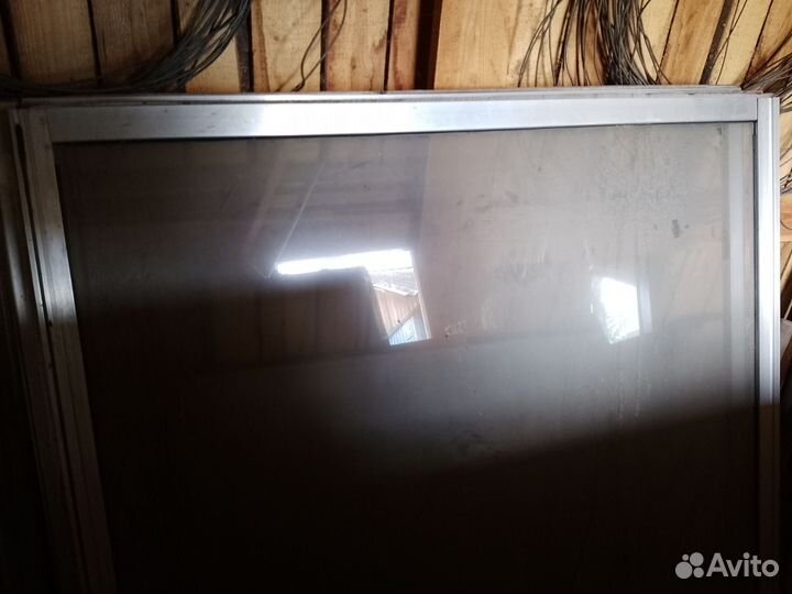 Окна алюминиевые рамы бу от лоджии с москиткой