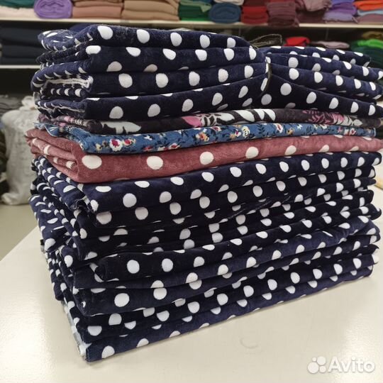 Лоскут Велюр хлопок