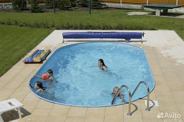Морозоустойчивый бассейн Ibiza овальный