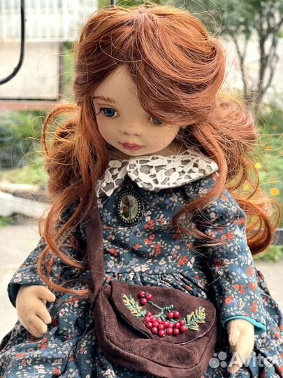 Коллекционная кукла ручной работы