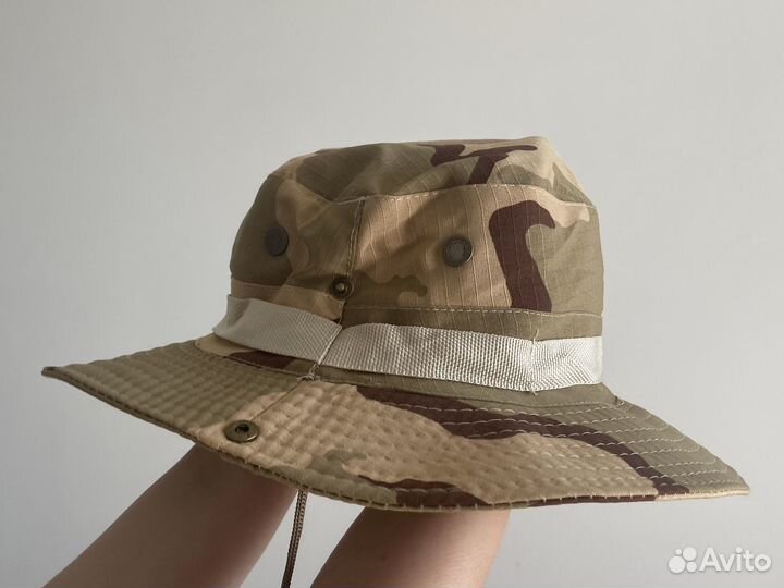 Шляпа для рыбалки с веревкой новая
