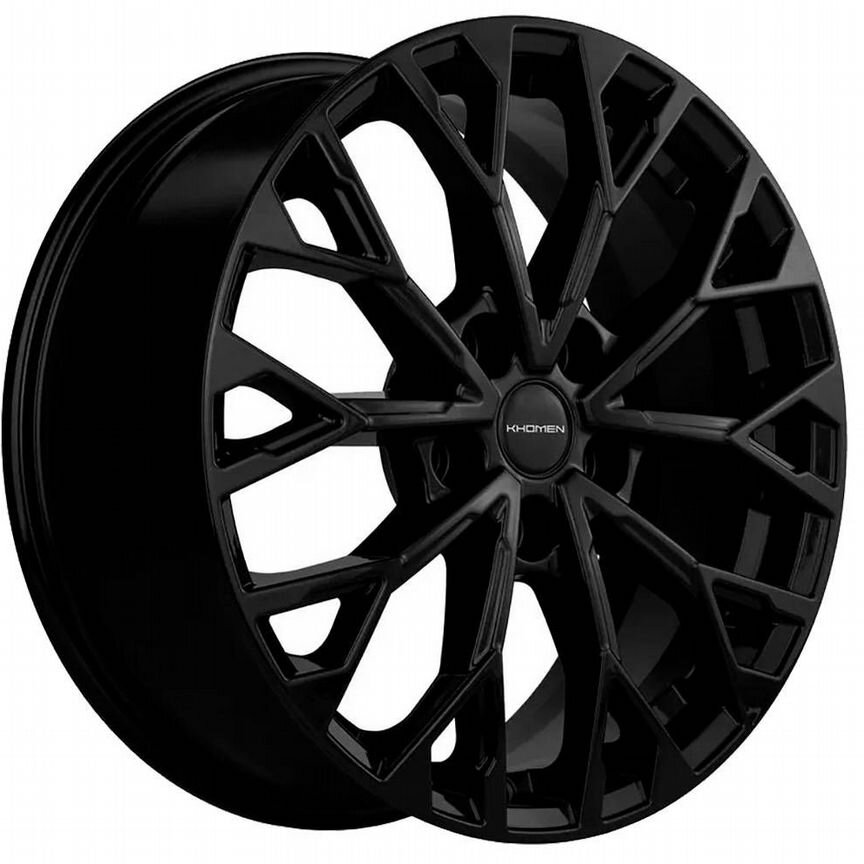 Диски Khomen KHW1718 7x17 5x114.3 ET48.5 D67.1 Black