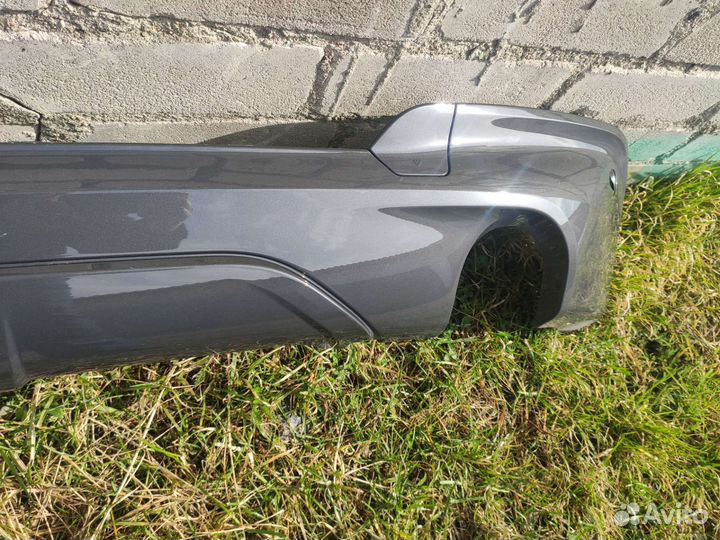 Накладка на задний бампер BMW X3 G01