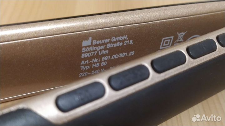 Выпрямитель для волос beurer hs80