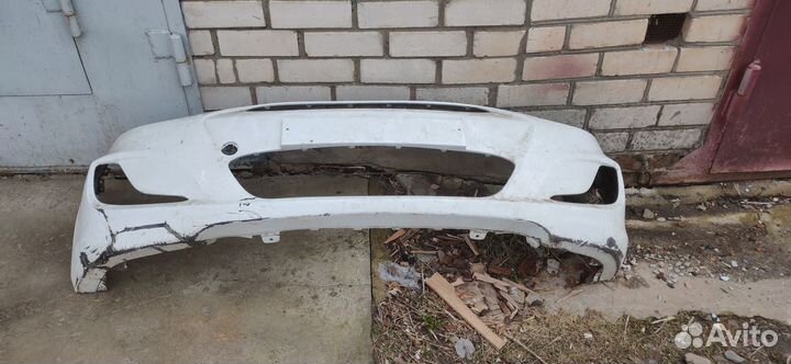 Передний бампер Хундай Солярис