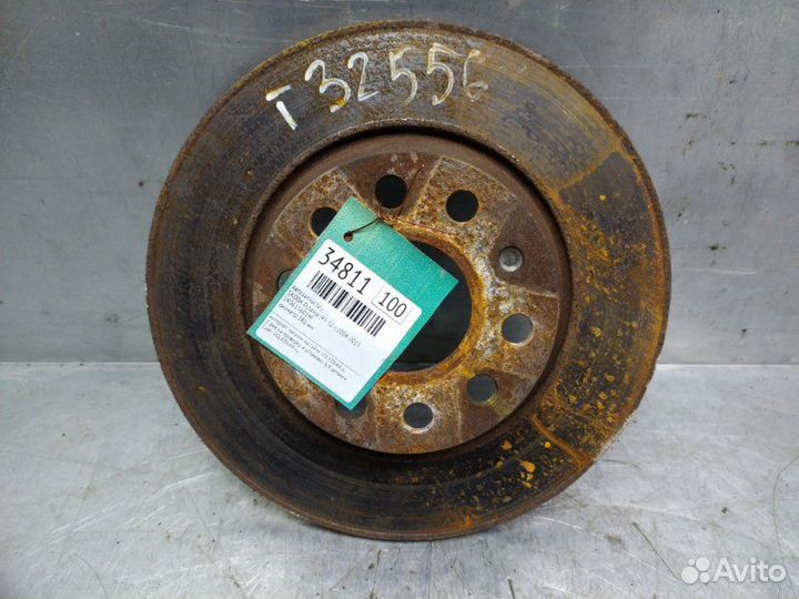 Диск тормозной задний Skoda Octavia (A5 1Z)