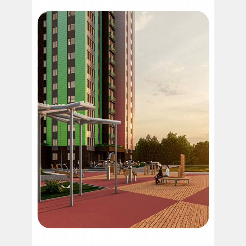 2-к. квартира, 71 м², 7/15 эт.