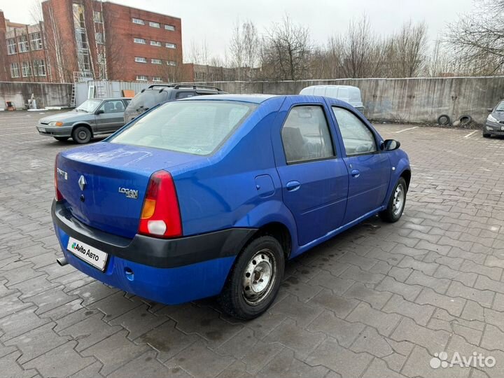 Renault Logan 1.6 МТ, 2008, 198 652 км