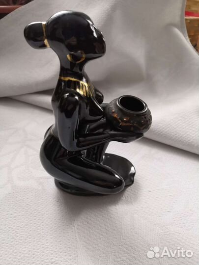 Подсвечник или арома лампа керамика б/у