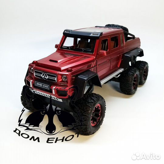 Машинка Мерседес 6 колес. Mercedes Gelendwagen G63