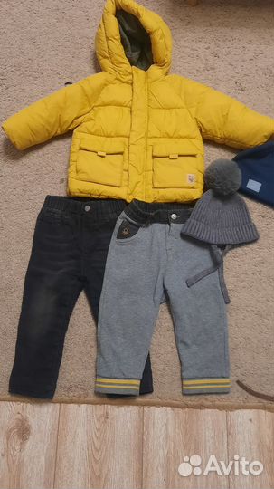 Пакет вещей для мальчика 86 размер