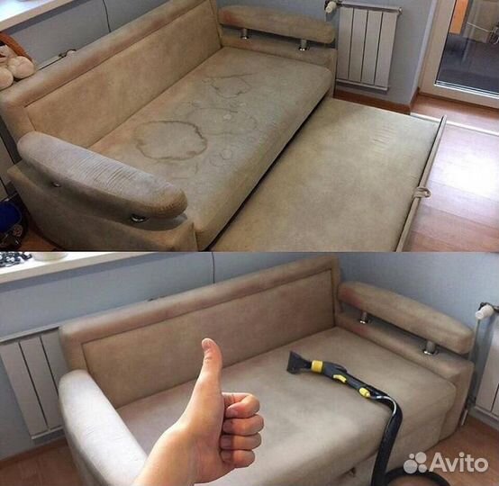 Химчистка диванов в Москве - частный мастер