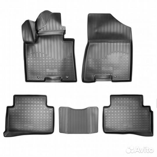 Коврики салона для hyundai tucson 3d (2018)