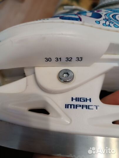 Коньки раздвижные детские Nordway 30-33