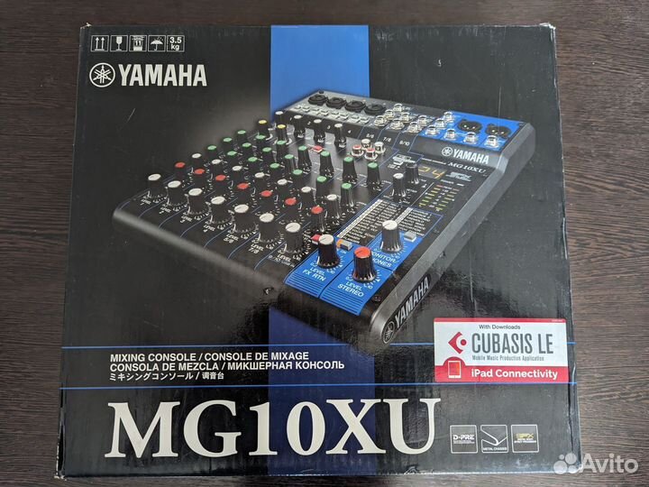 Микшерный пульт Yamaha MG10XU