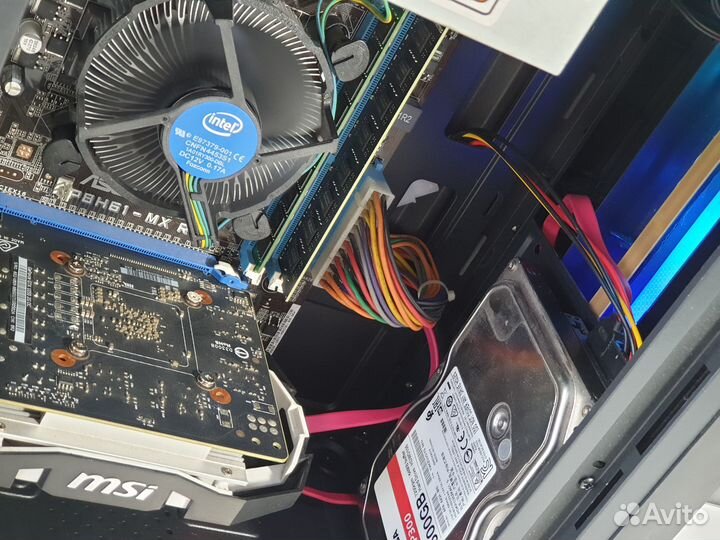 Игровой пк Core i5, 16Gb, GTX 1050