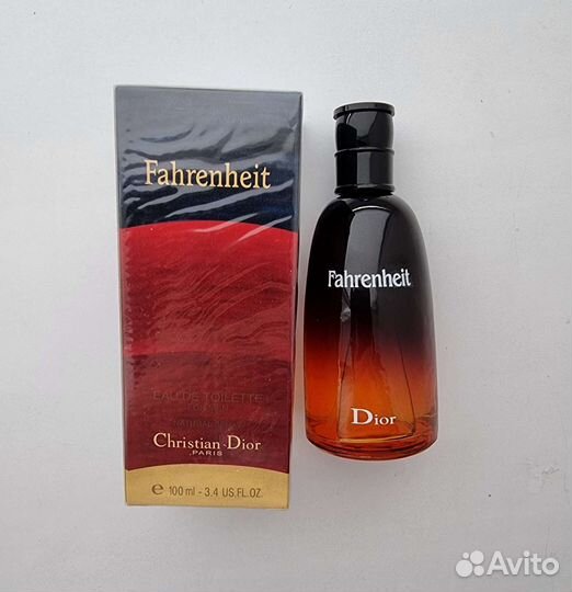 Dior fahrenheit 100ml Мужская туалетная вода