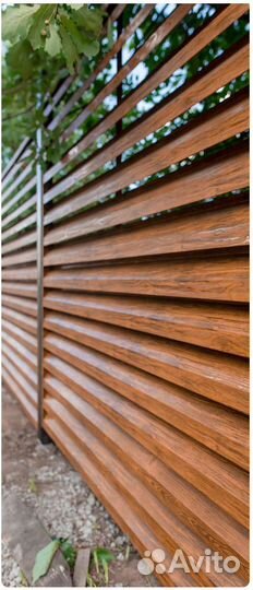 Забор жалюзи