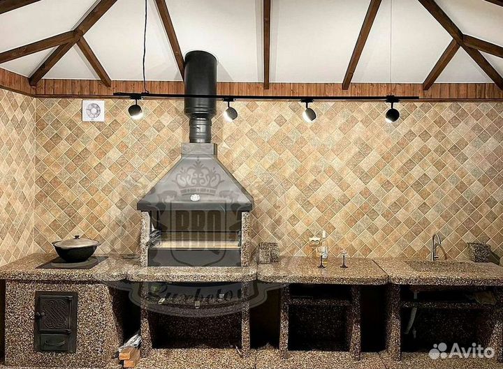 Модульные барбекю без печника и раствора