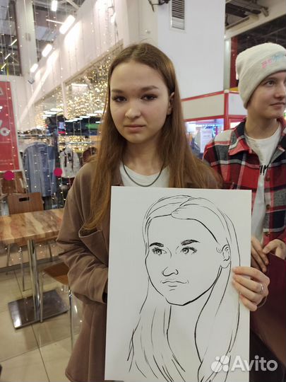 Шарж, портрет