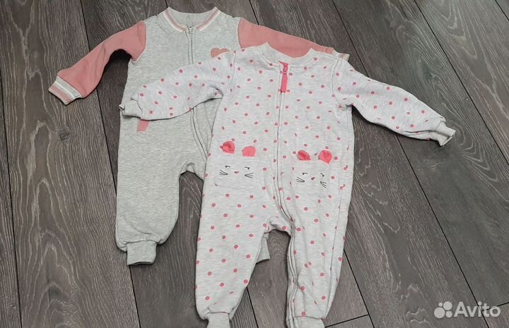 Детские вещи пакетом для девочки 80