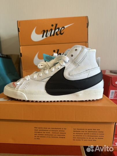 Nike Blazer mid 77 jumbo Оригинал black 36-45 eu