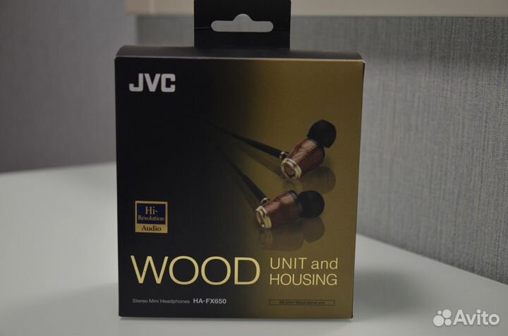 Hi-Fi Наушники JVC HA-FX650 wood