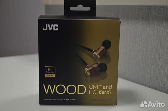 Hi-Fi Наушники JVC HA-FX650 wood