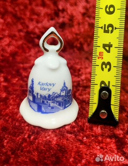Колокольчики сувенирные Чехия Chodov фарфор