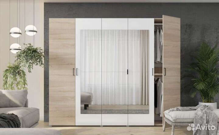 Шкаф 5 ств. 2м